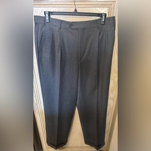 Caracciolo‎ Men's Dress Pants Wool Gray Italian